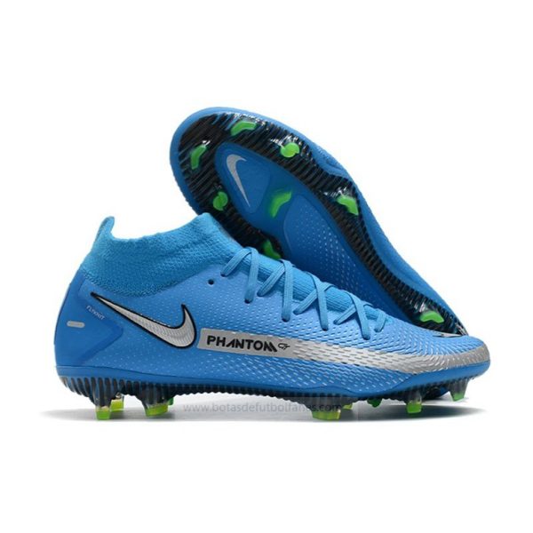 Nike Phantom GT Elite DF FG Azul Plata